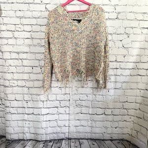 POLLY & ESTHER. Colorful sweater. Size XS